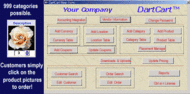 DartCart Shopping Cart Demo Vista.exe screenshot